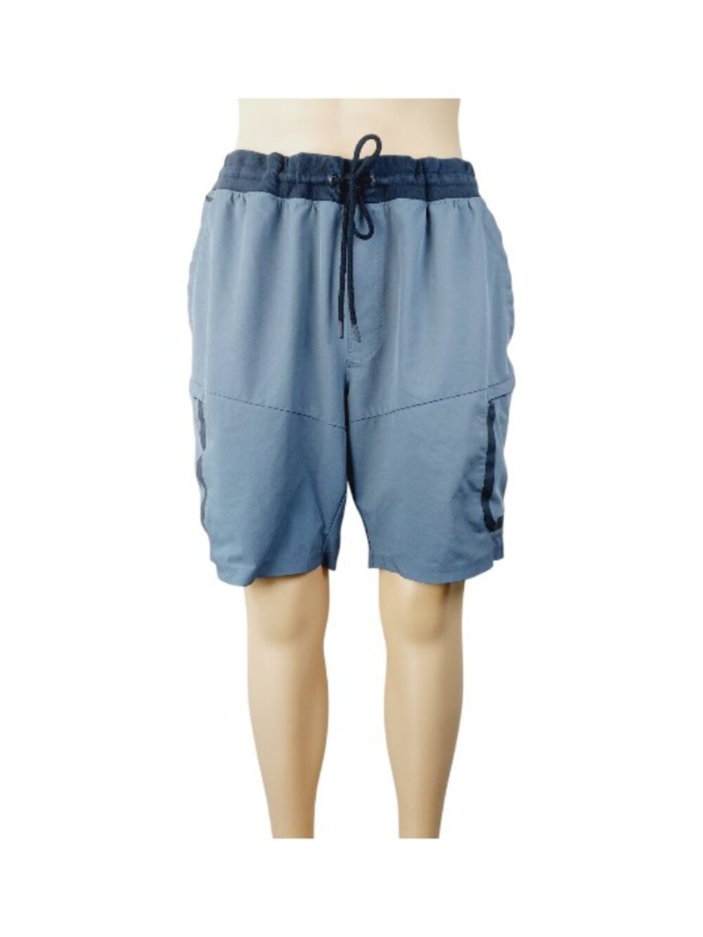 Under Armour Men's Blue Black Elite Sports Trail Cargo Shorts Size XXL